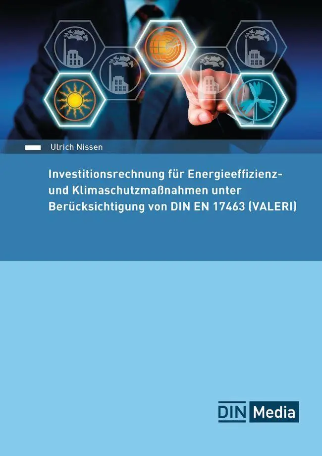 Cover: 9783410315322 | Investitionsrechnung für Energieeffizienz- und Klimaschutzmaßnahmen...