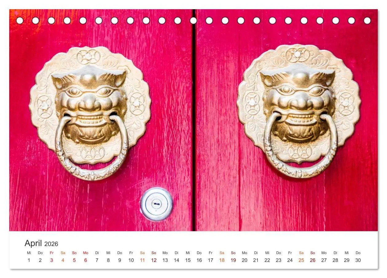 Bild: 9783457875322 | China - Tradition und Moderne (Tischkalender 2026 DIN A5 quer),...