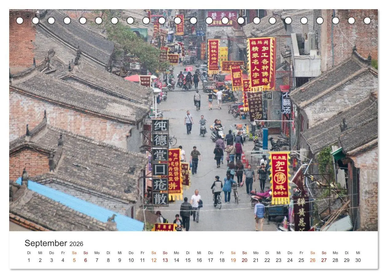 Bild: 9783457875322 | China - Tradition und Moderne (Tischkalender 2026 DIN A5 quer),...