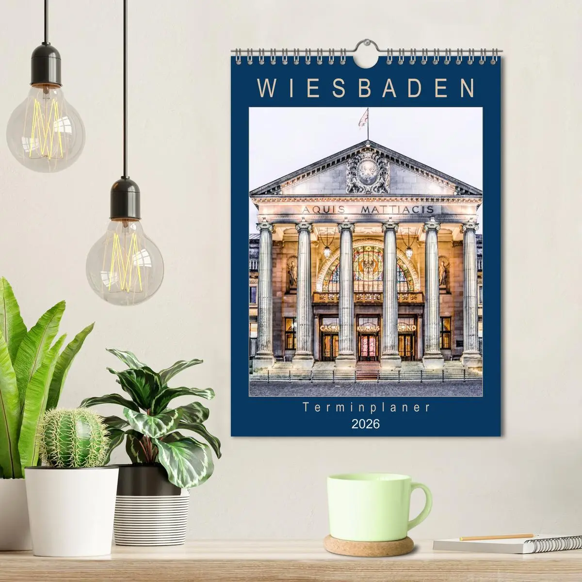Bild: 9783516415322 | Wiesbaden Terminplaner (Wandkalender 2026 DIN A4 hoch), CALVENDO...