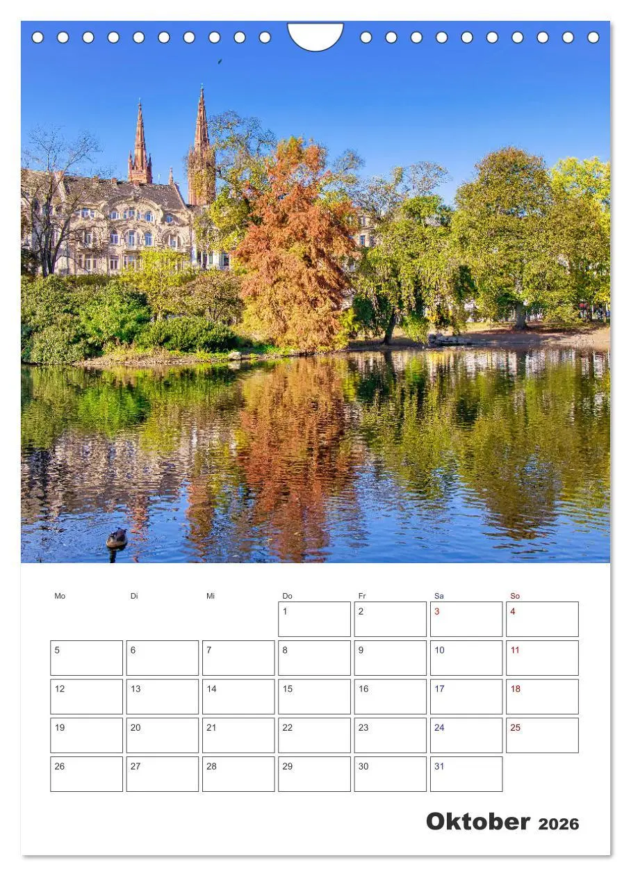 Bild: 9783516415322 | Wiesbaden Terminplaner (Wandkalender 2026 DIN A4 hoch), CALVENDO...