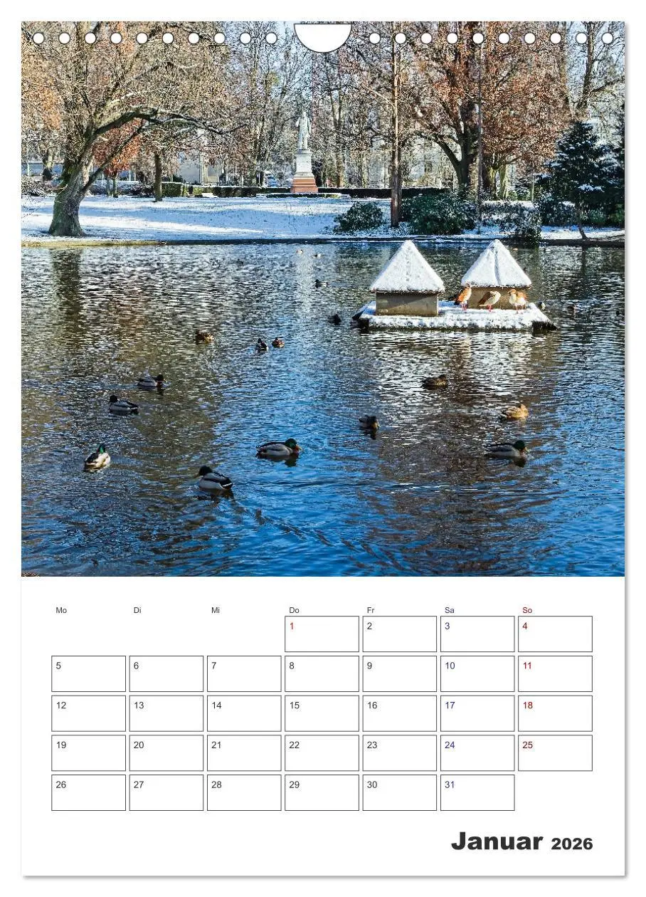 Bild: 9783516415322 | Wiesbaden Terminplaner (Wandkalender 2026 DIN A4 hoch), CALVENDO...