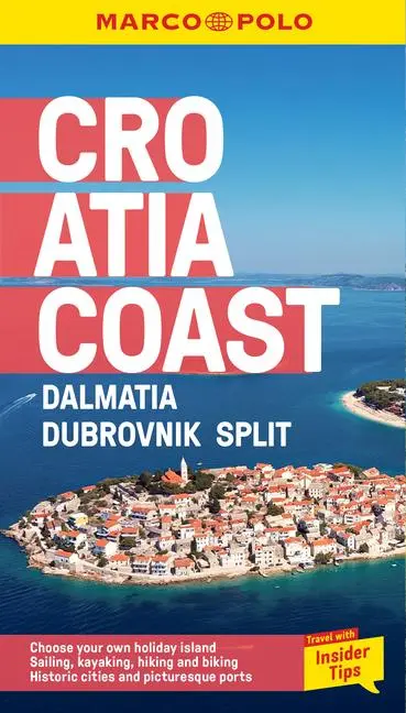 Cover: 9781914515422 | Croatia Coast Marco Polo Pocket Travel Guide - with pull out map