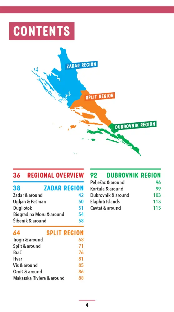 Bild: 9781914515422 | Croatia Coast Marco Polo Pocket Travel Guide - with pull out map