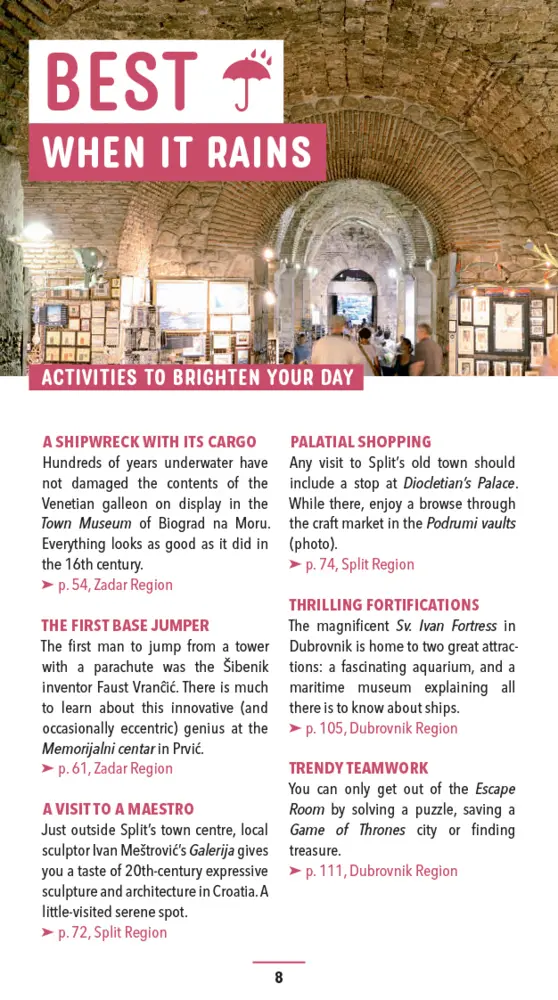 Bild: 9781914515422 | Croatia Coast Marco Polo Pocket Travel Guide - with pull out map