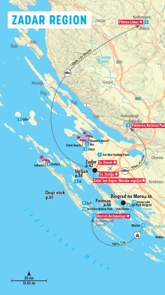 Bild: 9781914515422 | Croatia Coast Marco Polo Pocket Travel Guide - with pull out map