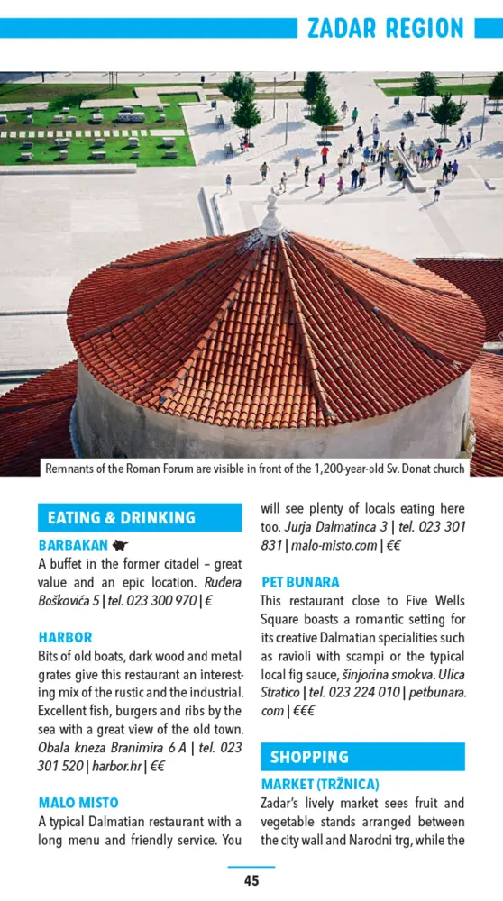 Bild: 9781914515422 | Croatia Coast Marco Polo Pocket Travel Guide - with pull out map