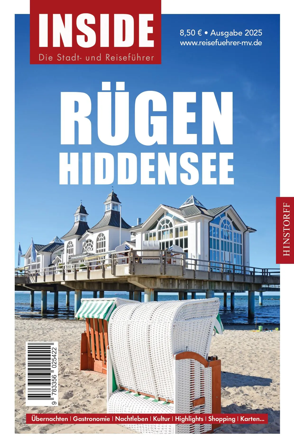 Cover: 9783356025422 | Rügen-Hiddensee INSIDE 2025 | Andreas Meyer | Taschenbuch | 134 S.