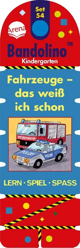 Cover: 9783401705422 | Fahrzeuge - das weiß ich schon (Kinderspiel) | Bandolino Set 54 | Buch
