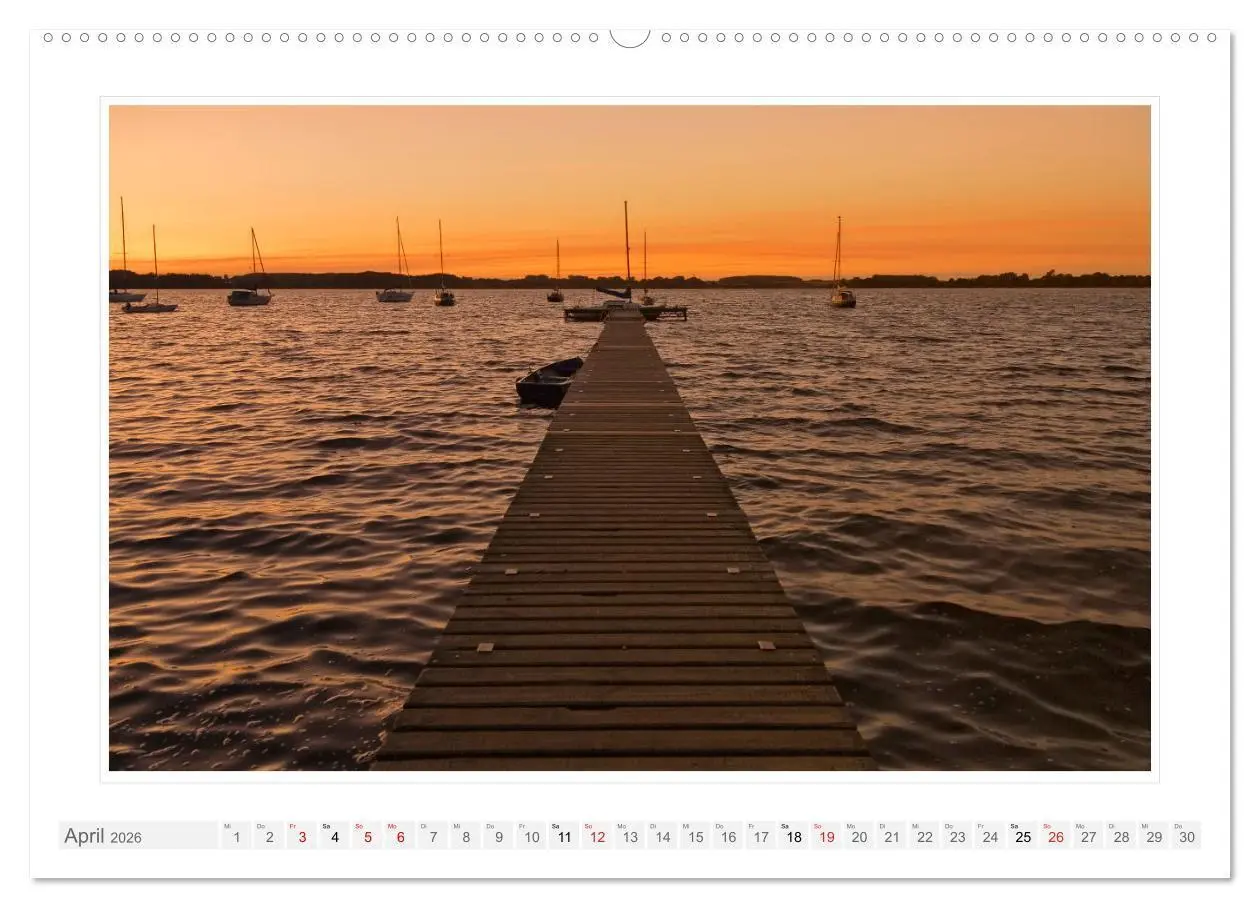 Bild: 9783457315422 | Rund um die Schlei (Wandkalender 2026 DIN A2 quer), CALVENDO...