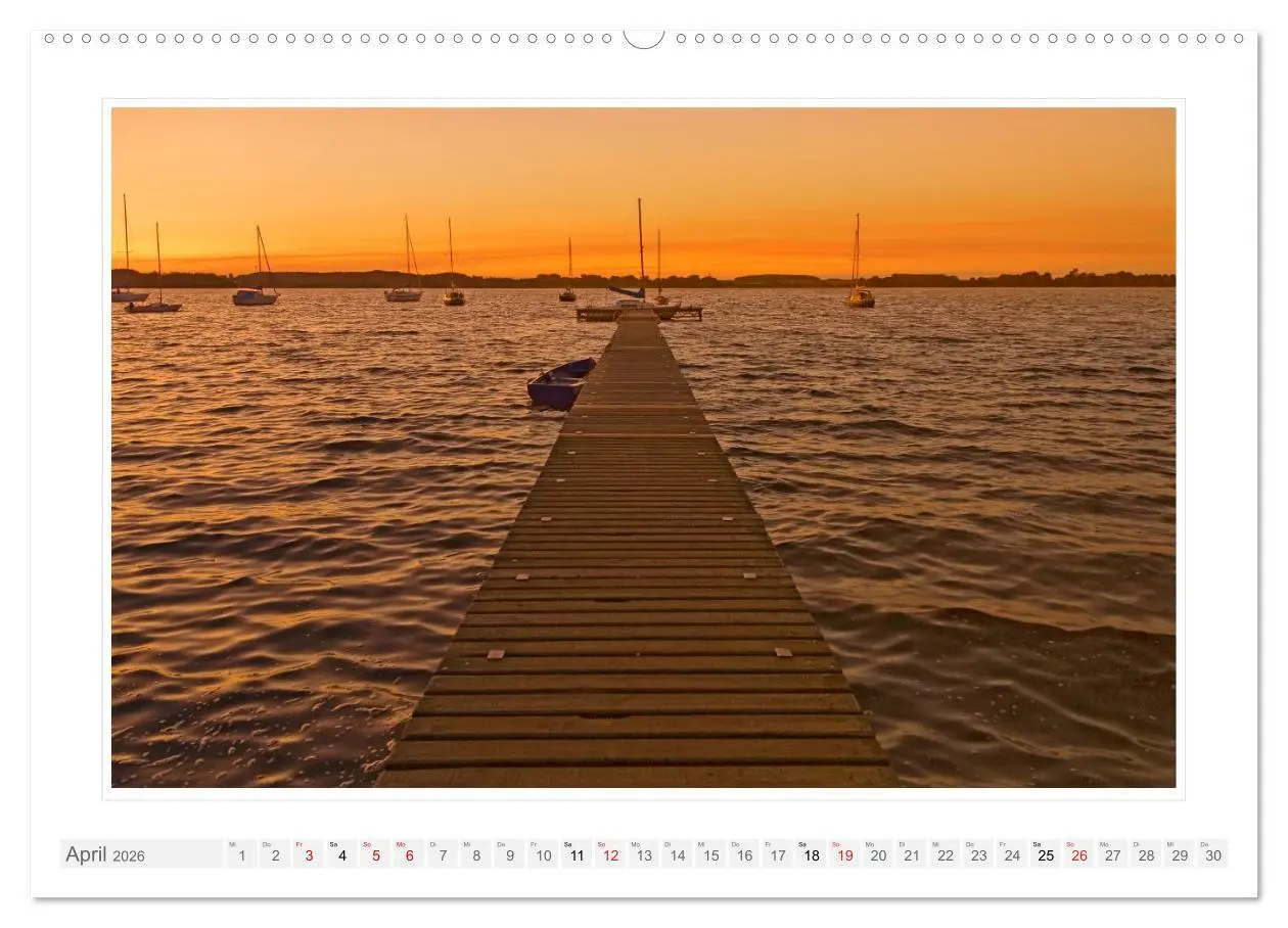 Bild: 9783457315422 | Rund um die Schlei (Wandkalender 2026 DIN A2 quer), CALVENDO...