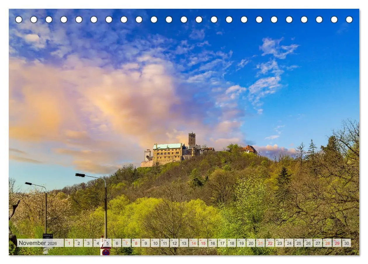 Bild: 9783457795422 | Eisenach Impressionen (Tischkalender 2026 DIN A5 quer), CALVENDO...