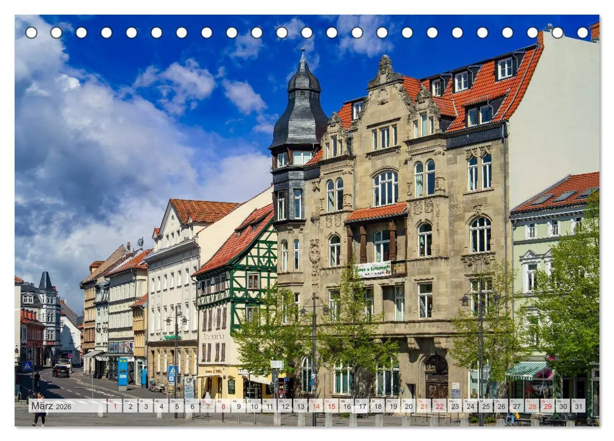 Bild: 9783457795422 | Eisenach Impressionen (Tischkalender 2026 DIN A5 quer), CALVENDO...