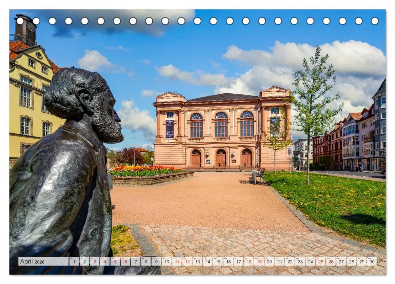 Bild: 9783457795422 | Eisenach Impressionen (Tischkalender 2026 DIN A5 quer), CALVENDO...