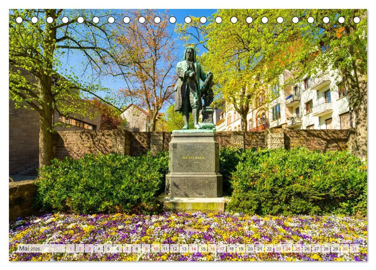 Bild: 9783457795422 | Eisenach Impressionen (Tischkalender 2026 DIN A5 quer), CALVENDO...