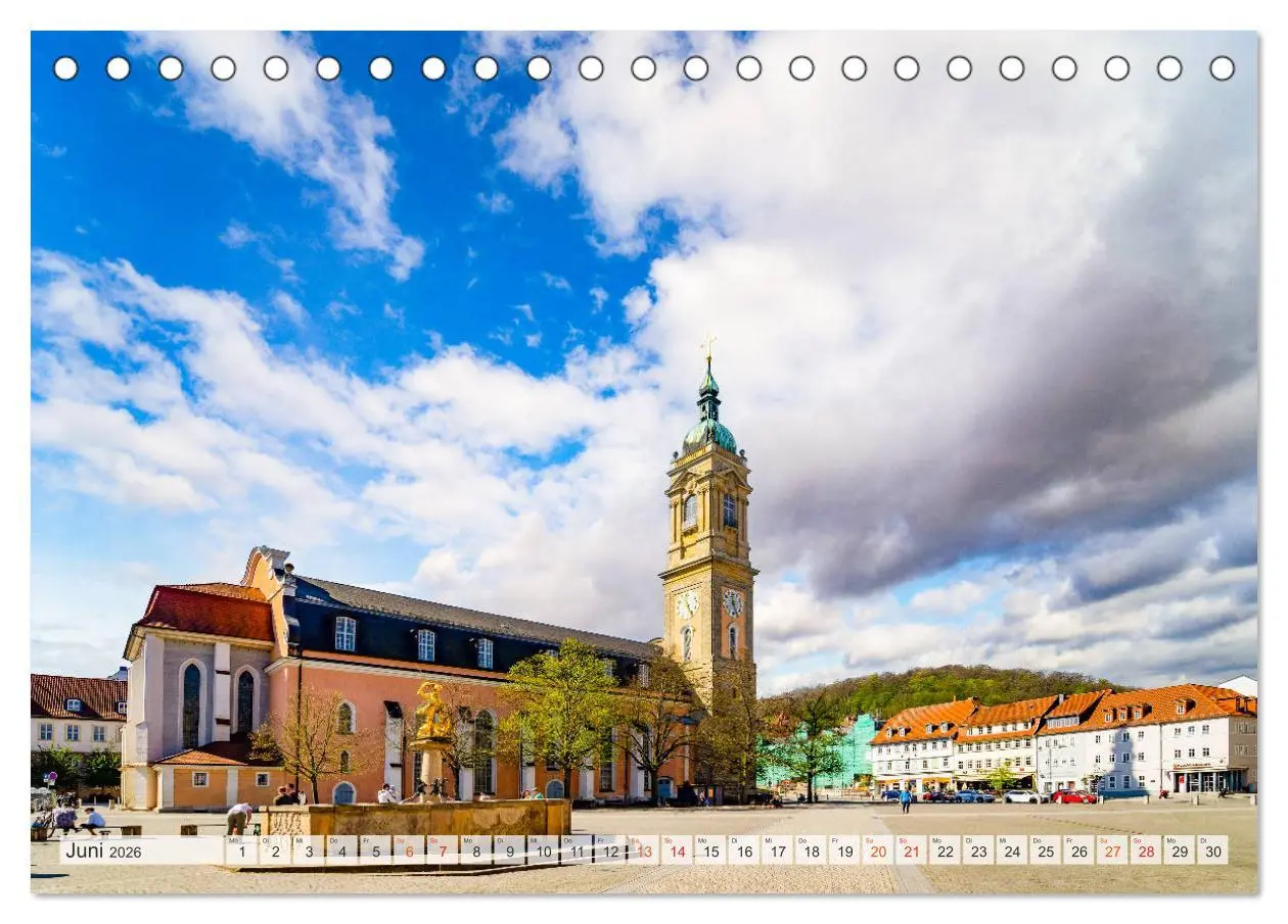 Bild: 9783457795422 | Eisenach Impressionen (Tischkalender 2026 DIN A5 quer), CALVENDO...