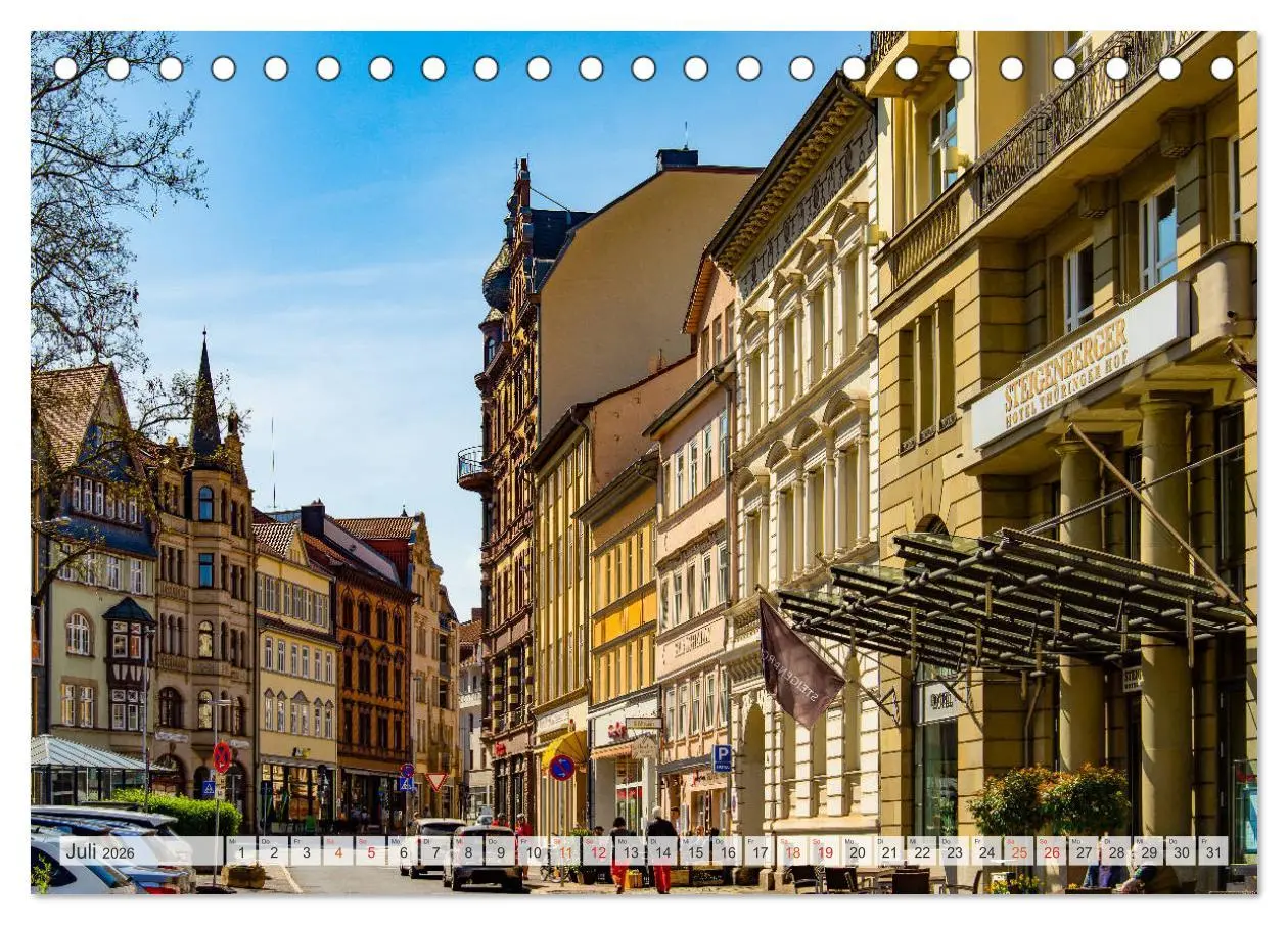 Bild: 9783457795422 | Eisenach Impressionen (Tischkalender 2026 DIN A5 quer), CALVENDO...
