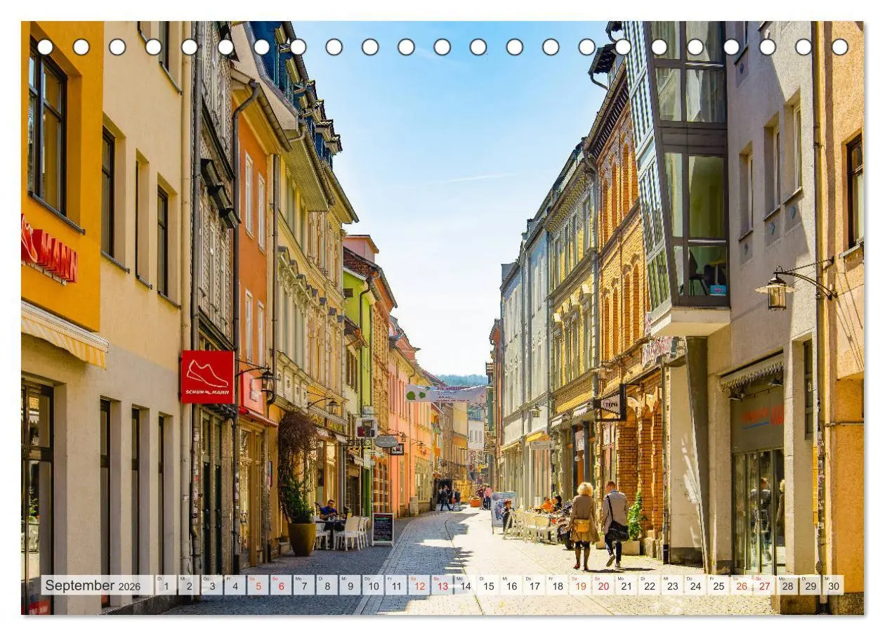 Bild: 9783457795422 | Eisenach Impressionen (Tischkalender 2026 DIN A5 quer), CALVENDO...