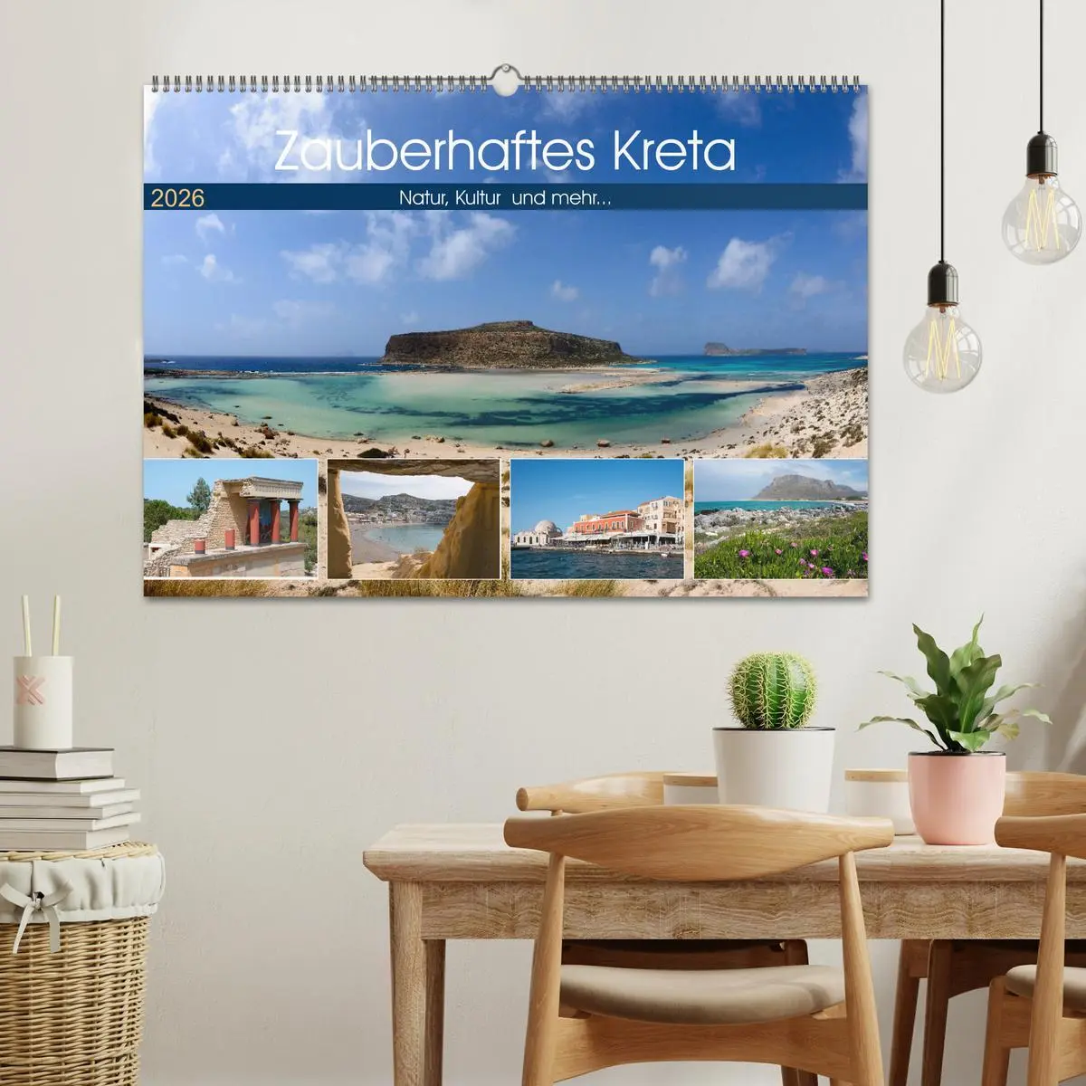 Bild: 9783457865422 | Zauberhaftes Kreta (Wandkalender 2026 DIN A2 quer), CALVENDO...