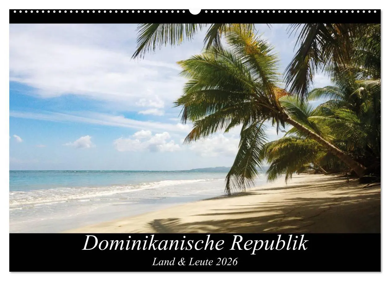 Cover: 9783516025422 | Dominikanische Republik Land &amp; Leute (Wandkalender 2026 DIN A2...