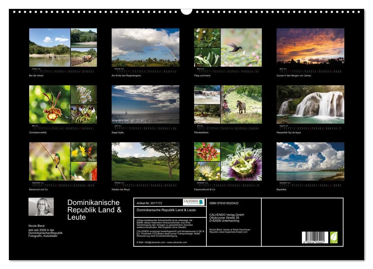 Bild: 9783516025422 | Dominikanische Republik Land &amp; Leute (Wandkalender 2026 DIN A2...