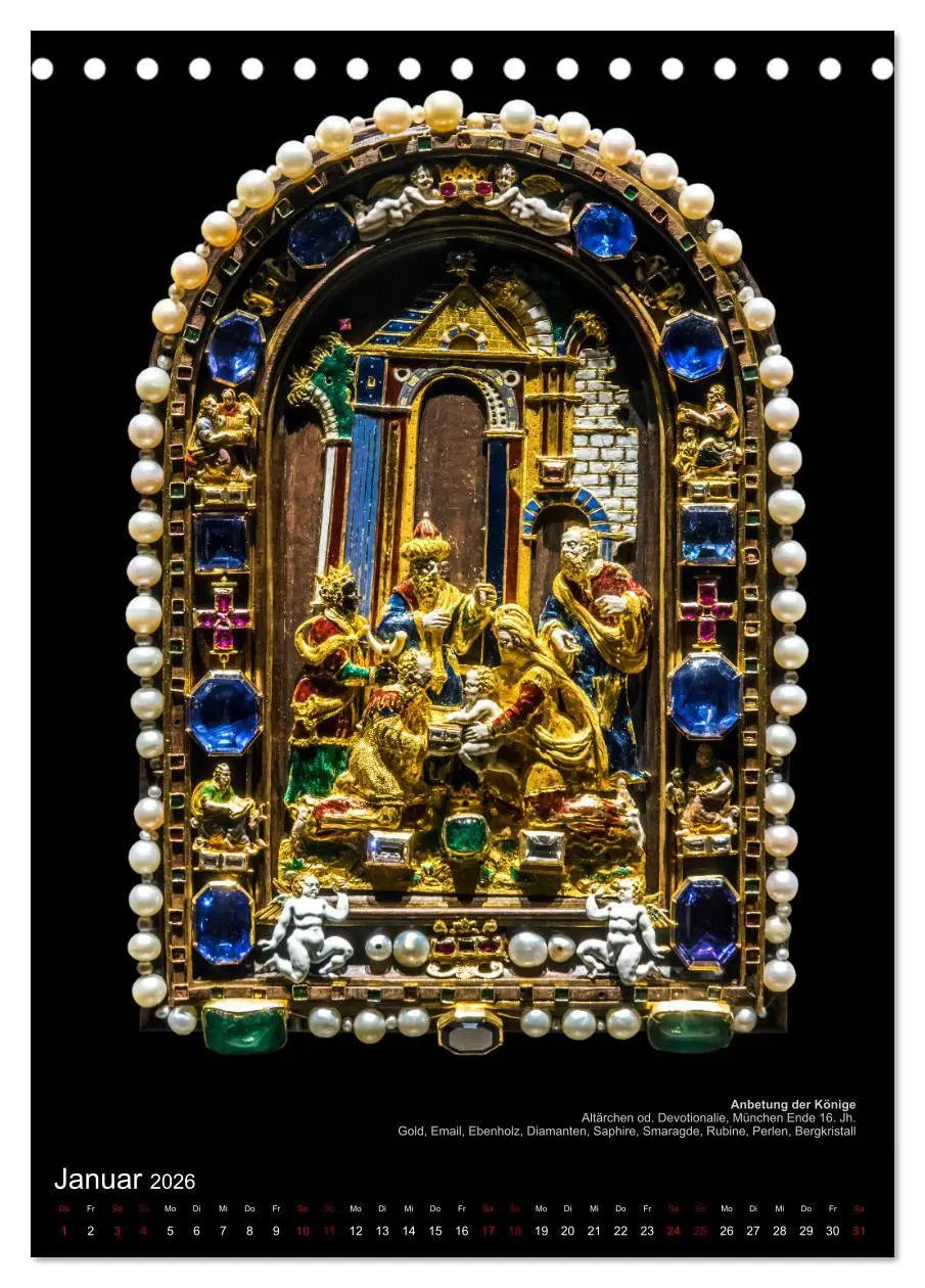 Bild: 9783516405422 | Maria - Mutter Gottes (Tischkalender 2026 DIN A5 hoch), CALVENDO...