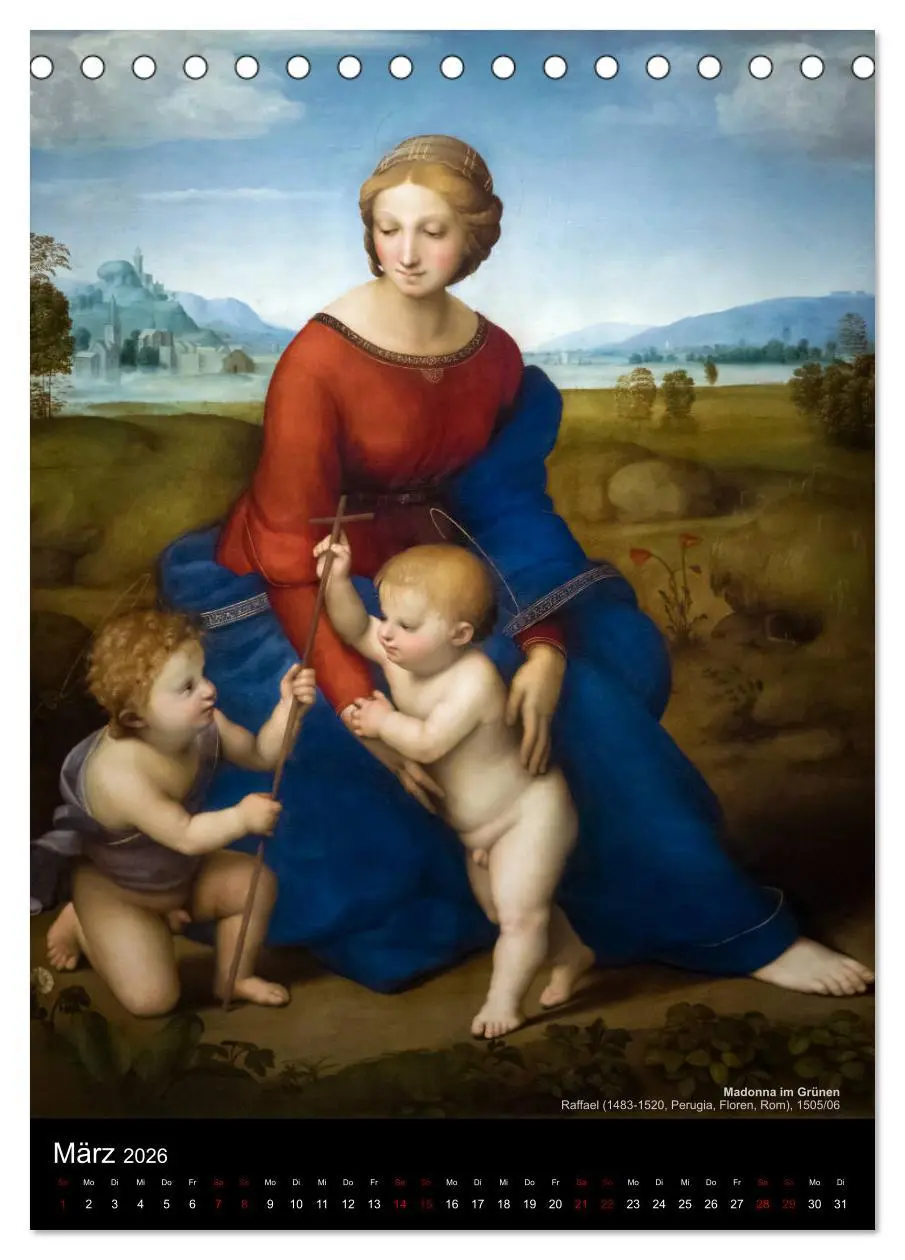 Bild: 9783516405422 | Maria - Mutter Gottes (Tischkalender 2026 DIN A5 hoch), CALVENDO...