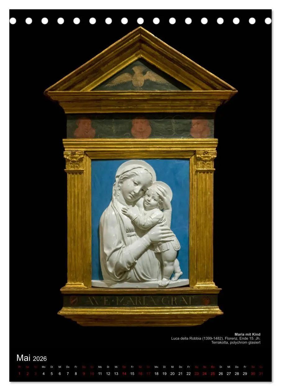 Bild: 9783516405422 | Maria - Mutter Gottes (Tischkalender 2026 DIN A5 hoch), CALVENDO...