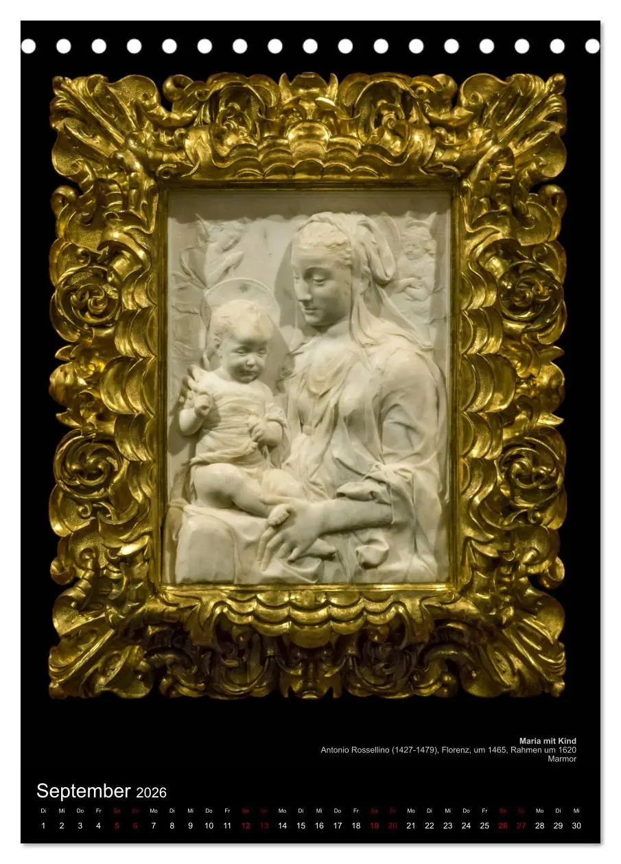Bild: 9783516405422 | Maria - Mutter Gottes (Tischkalender 2026 DIN A5 hoch), CALVENDO...