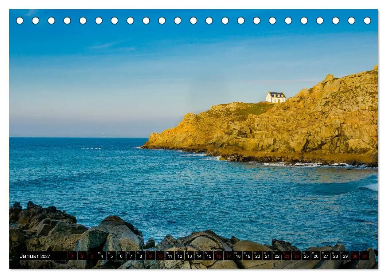 Bild: 9783569805422 | Bretagne - traumhaft schön! (Tischkalender 2027 DIN A5 quer),...