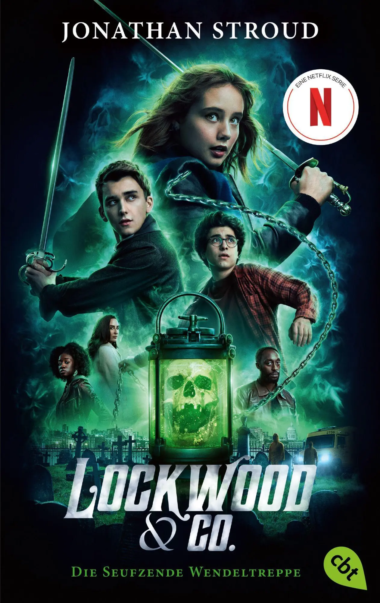 Cover: 9783570315422 | Lockwood &amp; Co. - Die Seufzende Wendeltreppe - Der Roman zur Serie