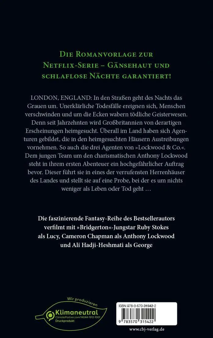 Bild: 9783570315422 | Lockwood &amp; Co. - Die Seufzende Wendeltreppe - Der Roman zur Serie