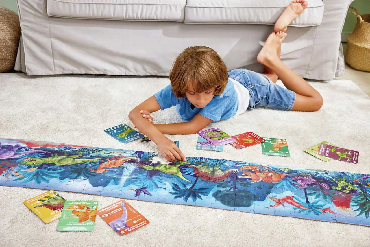 Bild: 6943478035522 | Hape Puzzle "Dinosaurier" | Karton | E1632 | 2022 | Toynamics Europe
