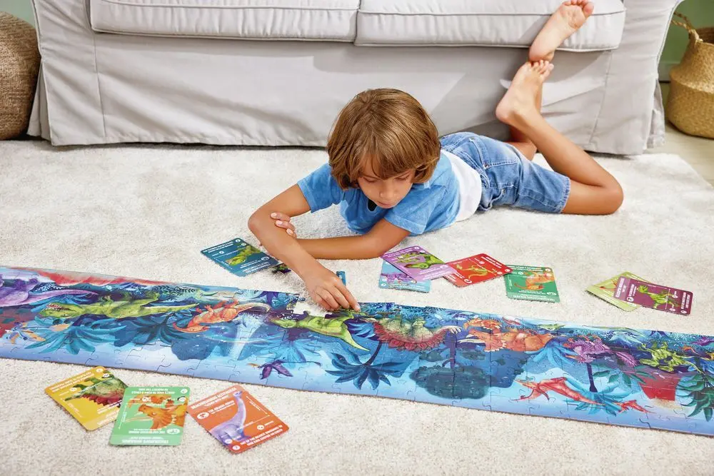 Bild: 6943478035522 | Hape Puzzle "Dinosaurier" | Karton | E1632 | 2022 | Toynamics Europe