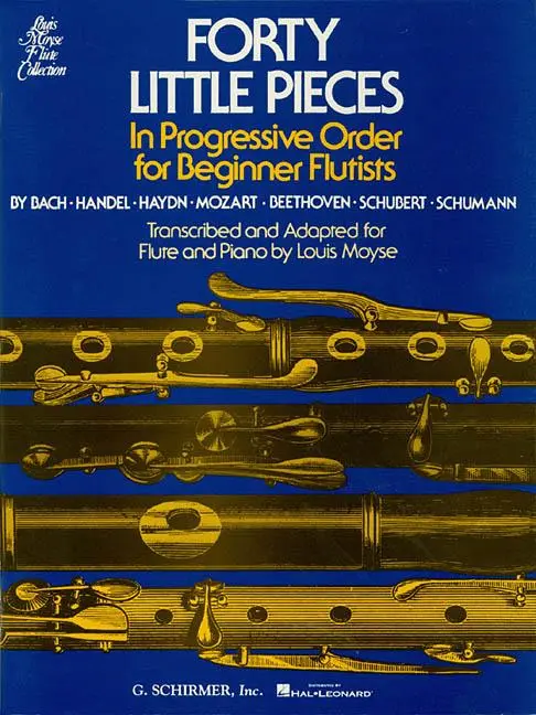 Cover: 9780793525522 | Forty (40) Little Pieces: For Flute &amp; Piano | Louis Moyse | Buch