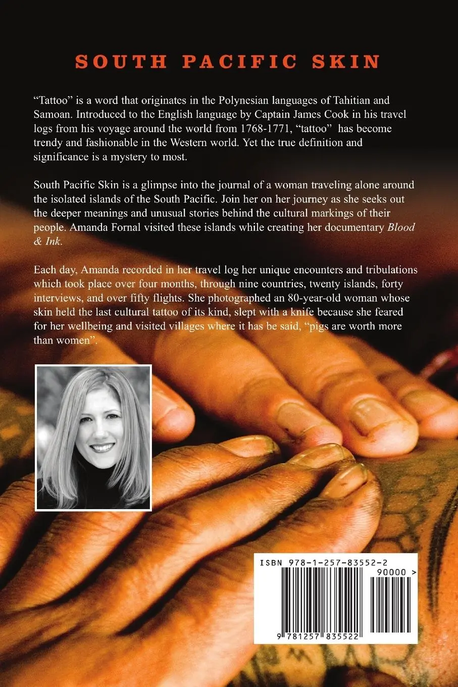 Rückseite: 9781257835522 | South Pacific Skin | Amanda D Fornal | Taschenbuch | Englisch | 2012