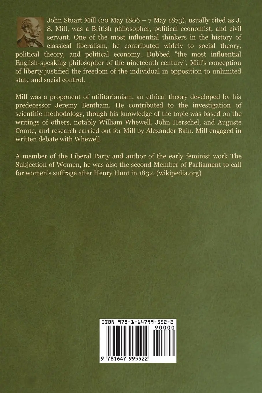 Rückseite: 9781647995522 | Utilitarianism | John Stuart Mill | Taschenbuch | Englisch | 2020