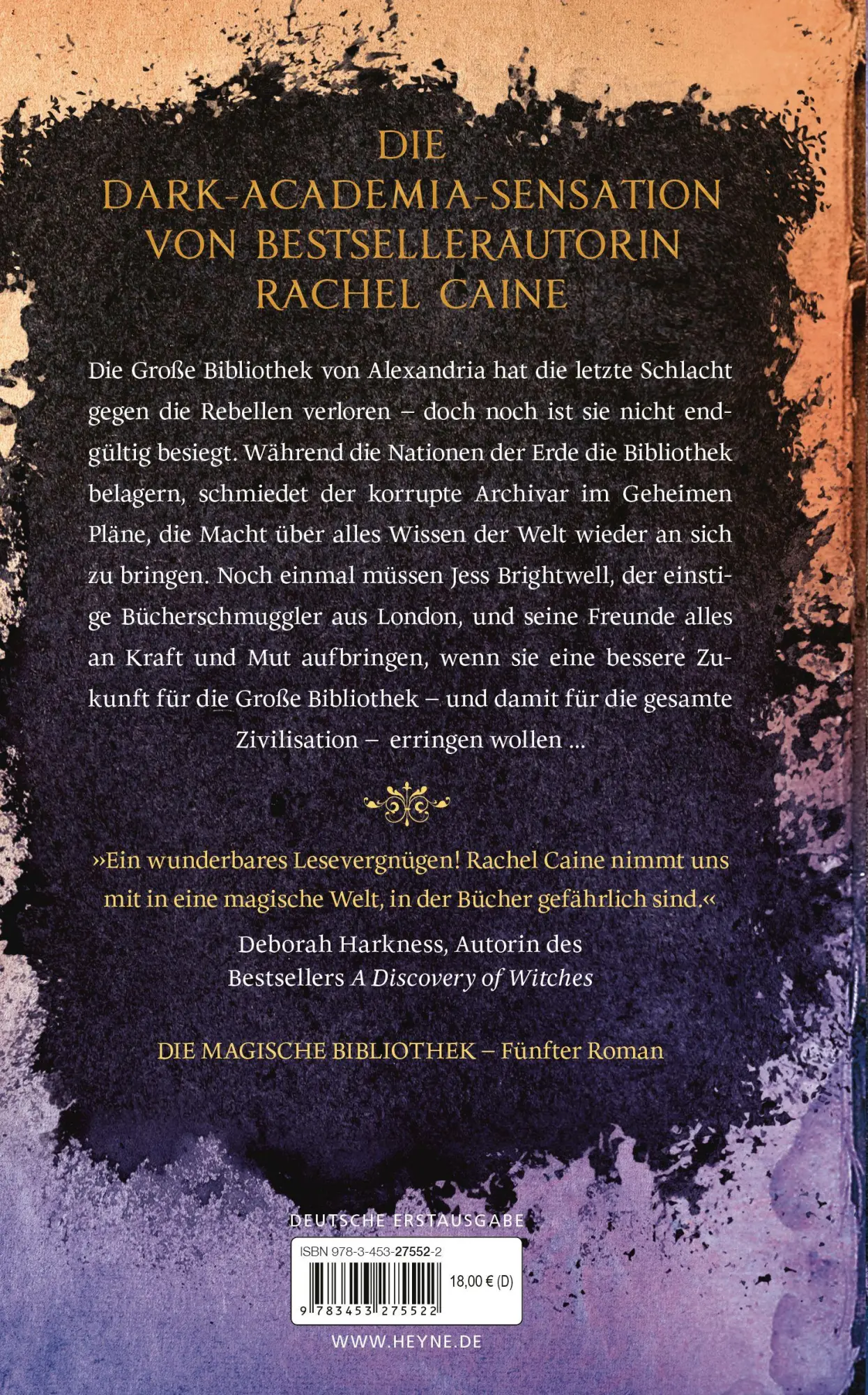 Bild: 9783453275522 | Schwert und Feder - Die Magische Bibliothek | Rachel Caine | Buch