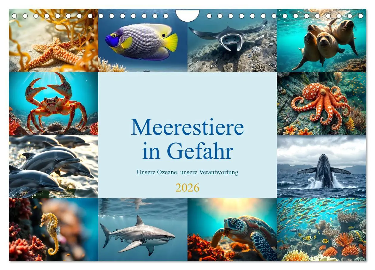 Cover: 9783457305522 | Meerestiere in Gefahr - Unsere Ozeane, unsere Verantwortung...