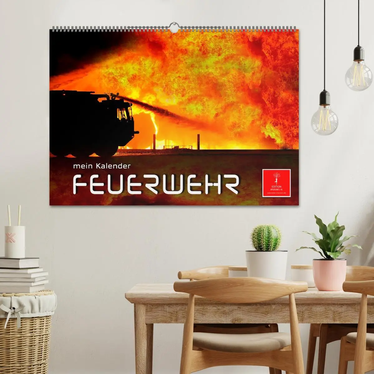 Bild: 9783457545522 | Feuerwehr - mein Kalender (Wandkalender 2026 DIN A2 quer), CALVENDO...