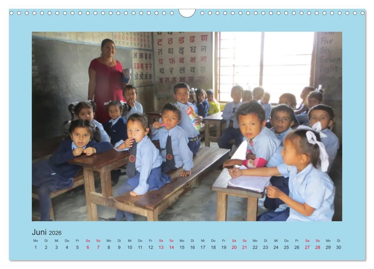 Bild: 9783457785522 | Kalender der Nepal Kinderhilfe e.V. (Wandkalender 2026 DIN A3...