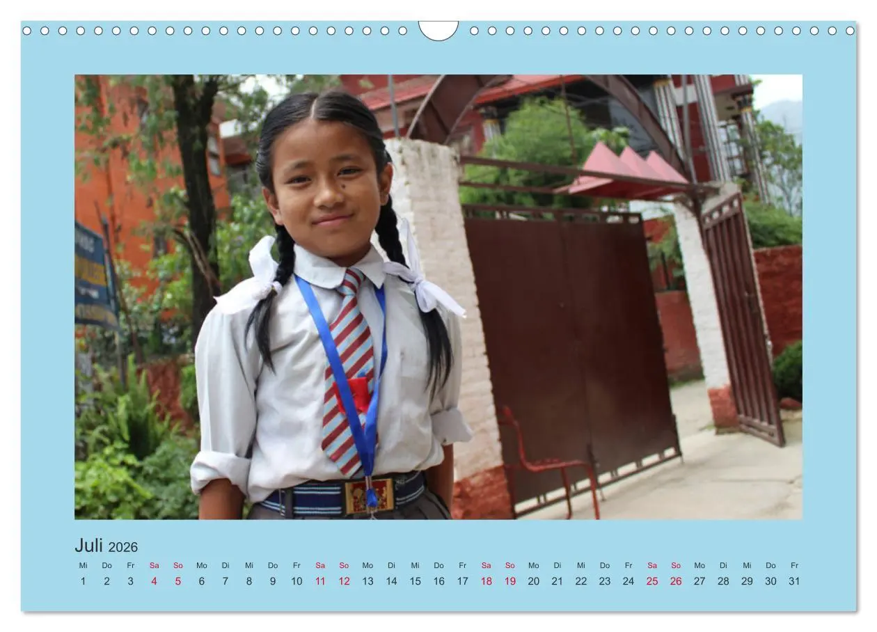 Bild: 9783457785522 | Kalender der Nepal Kinderhilfe e.V. (Wandkalender 2026 DIN A3...
