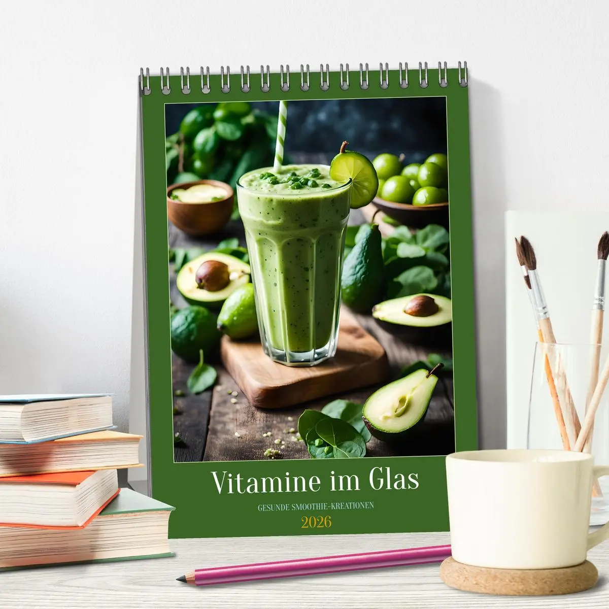 Bild: 9783516255522 | Vitamine im Glas - Gesunde Smoothie Kreationen (Tischkalender 2026...