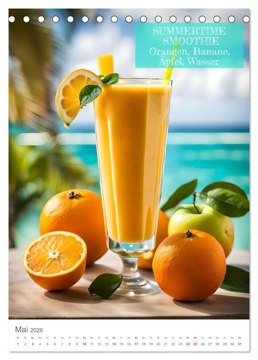 Bild: 9783516255522 | Vitamine im Glas - Gesunde Smoothie Kreationen (Tischkalender 2026...