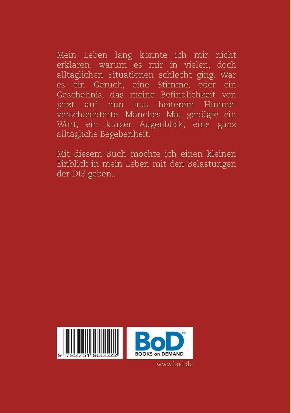 Rückseite: 9783751955522 | Bittersüße Schokolade | Aus dem Leben einer multiplen Persönlichkeit