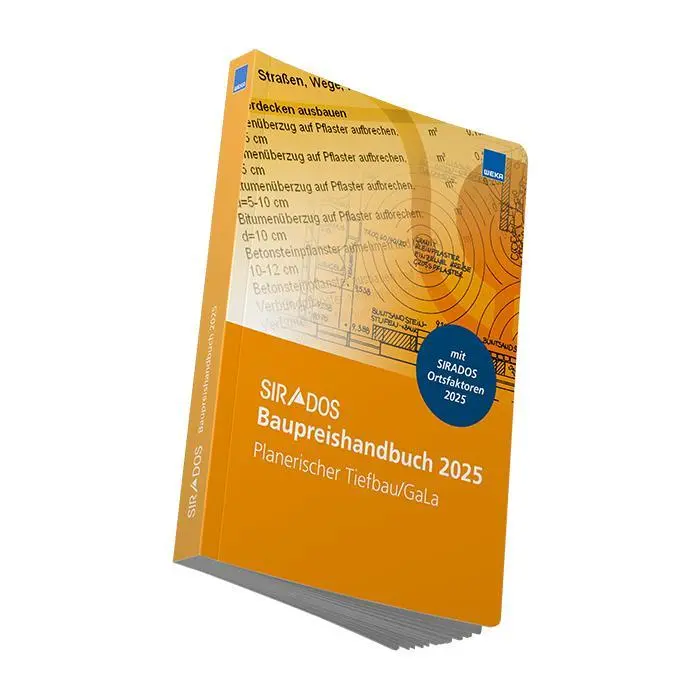 Cover: 9783811105522 | SIRADOS Baupreishandbuch Planerischer Tiefbau/GaLa | WEKA | Buch