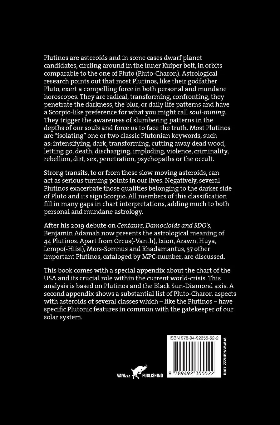 Rückseite: 9789492355522 | Plutinos | Benjamin Adamah | Buch | Gebunden | Englisch | 2021