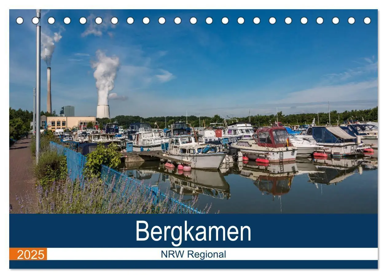 Cover: 9783435445622 | Bergkamen NRW Regional (Tischkalender 2025 DIN A5 quer), CALVENDO...