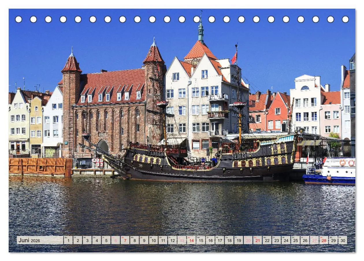 Bild: 9783457395622 | Danzig - Eine Perle Polens (Tischkalender 2026 DIN A5 quer),...