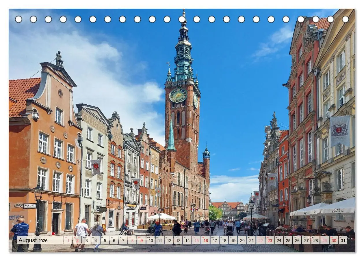 Bild: 9783457395622 | Danzig - Eine Perle Polens (Tischkalender 2026 DIN A5 quer),...